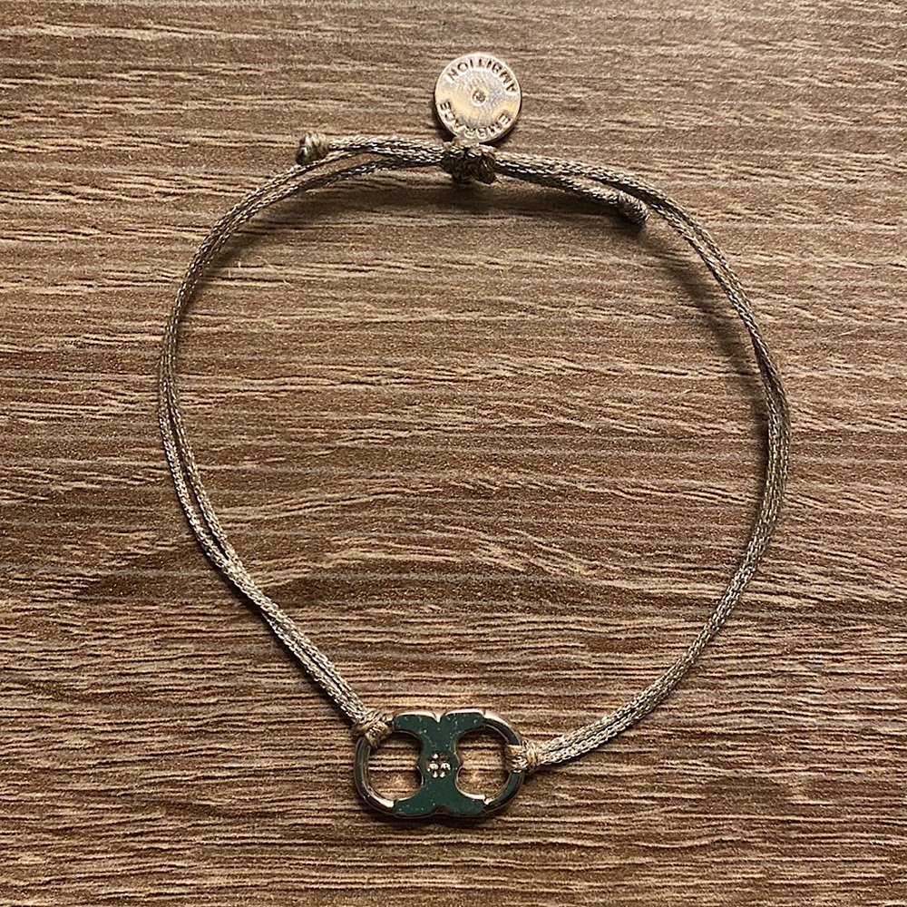 Tory Burch silver embrace bracelet
